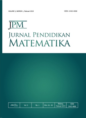 Jurnal JPM Pendidikan Matematika